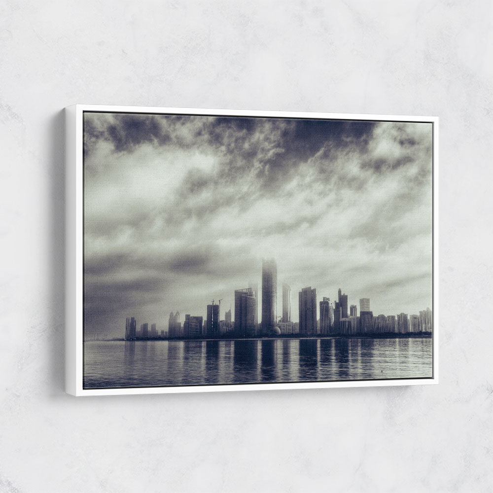 Abu Dhabi Skyline Wall Art